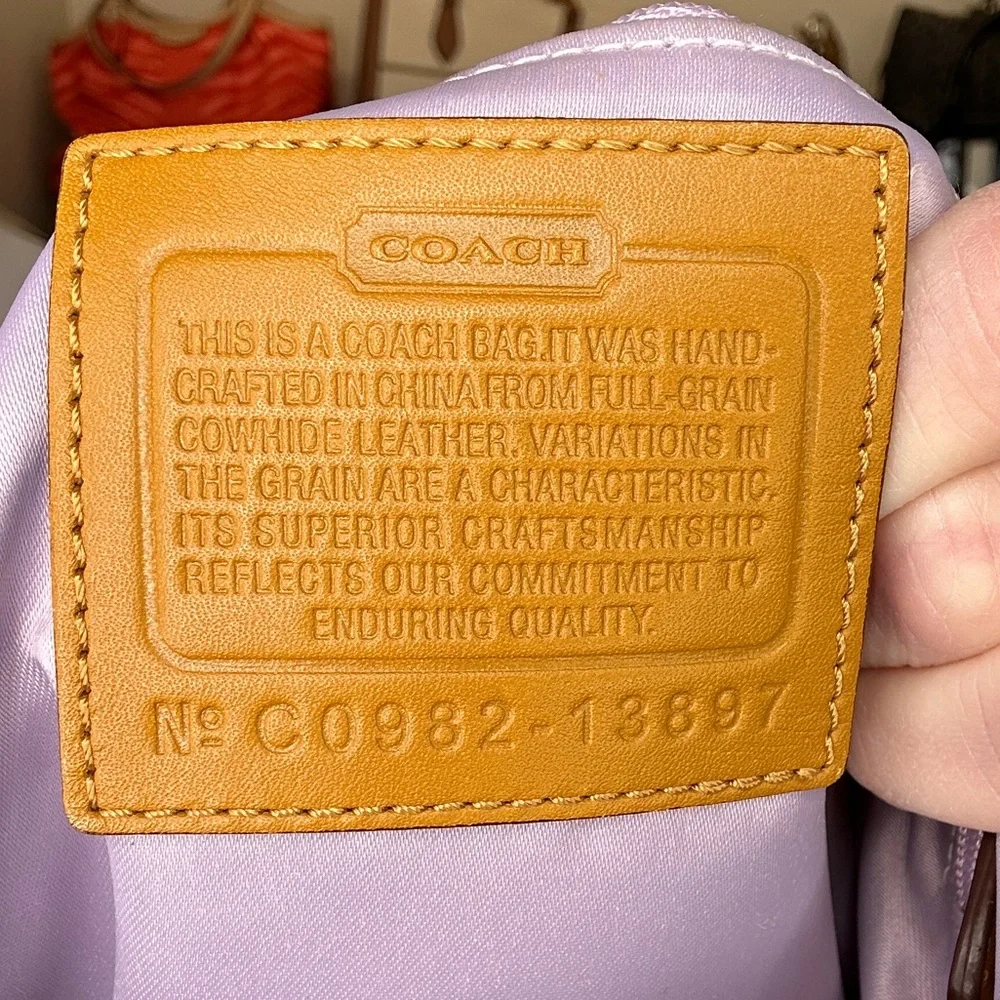 Coach Maggie Large Leather Hobo 2008 – Saffron (Style 13897) Orig Tag & Dustbag - Picture 6 of 12